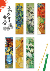 Pakiet zakładek ART - Kwiaty van Gogha -  | mała okładka