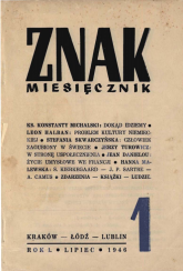 Miesięcznik „Znak”
Reprint nr 1 z 1946 roku  -  | mała okładka