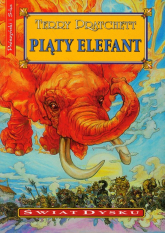 Piąty elefant - Terry Pratchett | mała okładka