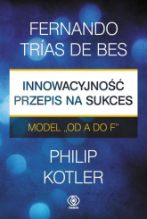 Innowacyjność przepis na sukces Model "od A do F" - Philip Kotler | mała okładka