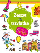 Zeszyt mądrego malucha. Zeszyt dla trzylatka - | mała okładka