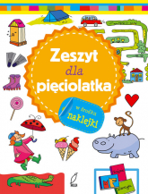 Zeszyt mądrego malucha Zeszyt dla pięciolatka - | mała okładka