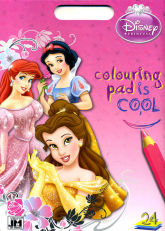 Księżniczki. Colouring pad - | mała okładka