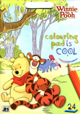 Kubuś Puchatek. Colouring pad - | mała okładka