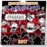 Niesamowity kalendarz cwaniaczka 2017 - Jeff Kinney | mała okładka