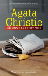 Śledztwo na cztery ręce - Agata Christie | mała okładka