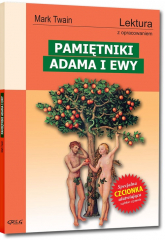 Pamiętniki Adama i Ewy Lektura z opracowaniem - Mark Twain | mała okładka
