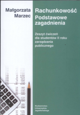 Rachunkowość Podstawowe zagadnienia - Małgorzata Marzec | mała okładka