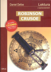 Robinson Crusoe Lektura z opracowaniem - Daniel Defoe | mała okładka