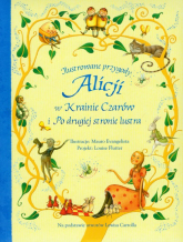 Ilustrowane przygody Alicji w Krainie Czarów i Po drugiej stronie lustra - Lewis Carroll | mała okładka