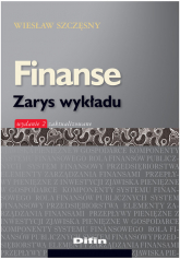 Finanse Zarys wykładu - Szczęsny Wiesław | mała okładka