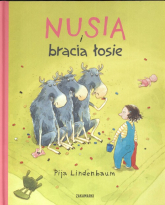 Nusia i bracia łosie - Pija Lindenbaum | mała okładka