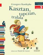 Czytam sobie Kasztan, tapczan, tralala Poziom 3 - Grzegorz Kasdepke | mała okładka