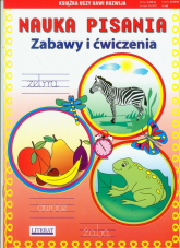Nauka pisania Zabawy i ćwiczenia Zebra - Beata Guzowska | mała okładka