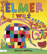 Elmer i wąż - David McKee | mała okładka