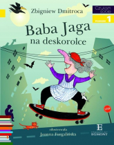 Baba Jaga na deskorolce Czytam sobie poziom 1 - Zbigniew Dimitroca | mała okładka