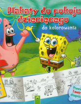 SpongeBob Plakaty do kolorowania - | mała okładka