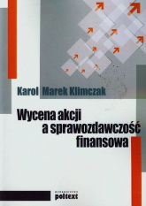 Wycena akcji a sprawozdawczość finansowa - Karol Marek Klimczak | mała okładka