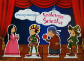 Królewna Śnieżka Domowy teatrzyk - Barbara Szymanek | mała okładka