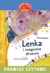 Pierwsze czytanki Lenka i magiczne drzewo - Irena Landau | mała okładka