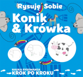 Rysuję sobie Konik i krówka - Luba Ristujczina | mała okładka