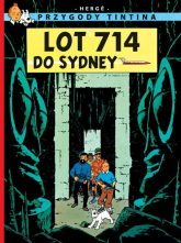 Przygody Tintina Tom 22 Lot 714 do Sydney - Herge | mała okładka