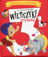 Wierszyki trzylatka Biblioteczka przedszkolaka - Murgrabia Ala Hanna | mała okładka