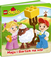 Lego Duplo Maja i Bartek na wsi - zbiorowe opracowanie | mała okładka