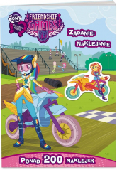 My Little Pony Equestria girls Zadanie naklejanie LAS-2003 - zbiorowe opracowanie | mała okładka
