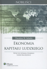 Ekonomia kapitału ludzkiego - Schultz Theodore William | mała okładka