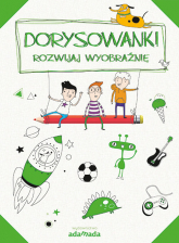 Dorysowanki Rozwijaj wyobraźnię zeszyt zielony - | mała okładka