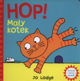 Hop! Mały kotek Przesuń baw się pociągnij - Jo Lodge | mała okładka