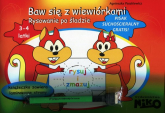 Baw się z wiewiórkami Rysowanie po śladzie - Agnieszka Paszkiewicz | mała okładka