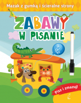 Pisz i zmazuj Zabawy w pisanie - | mała okładka