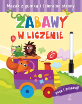 Pisz i zmazuj Zabawy w liczenie - | mała okładka