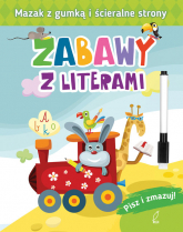 Pisz i zmazuj Zabawy z literami - | mała okładka