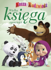 Masza i Niedźwiedź Wielka księga opowieści - | mała okładka