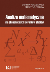 Analiza matematyczna dla ekonomicznych kierunków studiów - Pekasiewicz Dorota, Pruska Krystyna | mała okładka