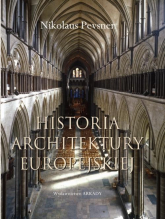Historia architektury europejskiej - Nikolaus Pevsner | mała okładka