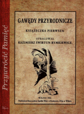 Gawędy przyrodnicze Książeczka pierwsza - Kazimierz Świrtun-Rymkiewicz | mała okładka