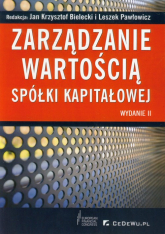 Zarządzanie wartością spółki kapitałowej -  | mała okładka