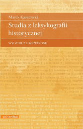 Studia z leksykografii historycznej - Marek Kaszewski | mała okładka