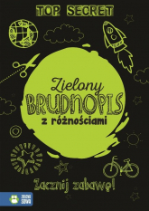Zielony brudnopis z różnościami - | mała okładka