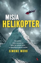 Misja helikopter - Simone Moro | mała okładka