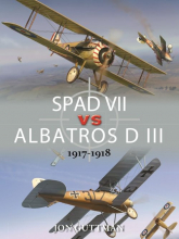 SPAD VII vs ALBATROS D III 1917-1918 - Jon Guttman | mała okładka