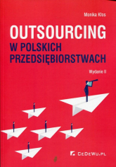 Outsourcing w polskich przedsiębiorstwach - Monika Kłos | mała okładka