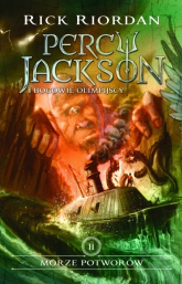 Morze potworów Percy Jackson i Bogowie Olimpijscy Tom 2 - Rick Riordan | mała okładka