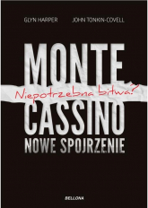Monte Cassino nowe spojrzenie - Harper Glyn, Tonkin-Covell John | mała okładka