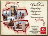 Polska Akwarele talia 55 listków -  | mała okładka