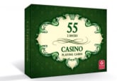 CASINO karty do gry 2 x 55 listków -  | mała okładka